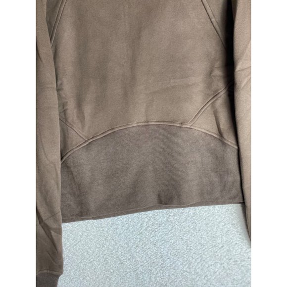 Trendy Queen Oversized Pullover Sweatshirt Brown Size Small New with Tags - Picture 8 of 8